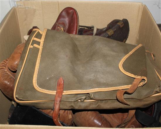 Old ski boots etc